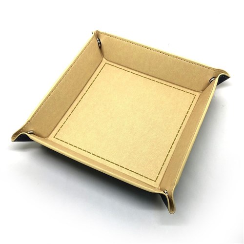 Dice Tray (Dice Tray) Square Dark Beige-Blue - photo 22722
