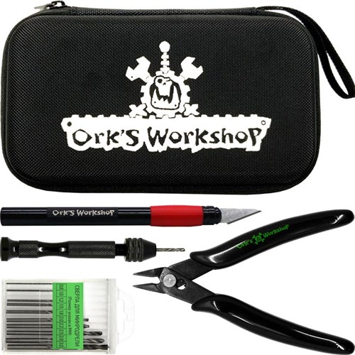Modelling Tool Set OW (Knife+Drill+Cutters) in Case "Standard Plus" (Black) - photo 22994