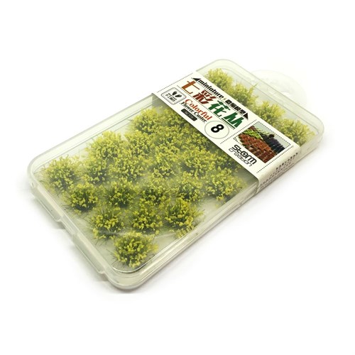 Scenic Flower Tufts Yellow - 32pcs 10 mm - photo 23548