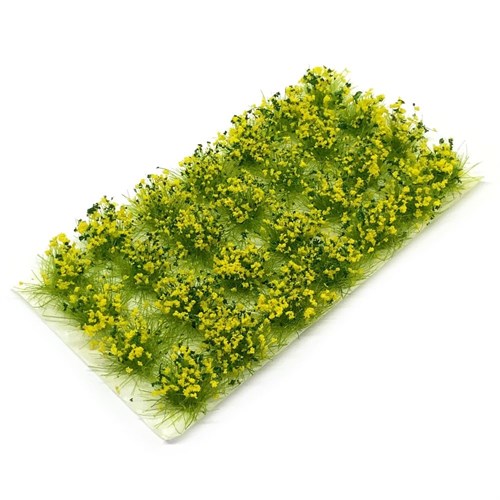 Scenic Flower Tufts Yellow - 28pcs 10 mm - photo 23591