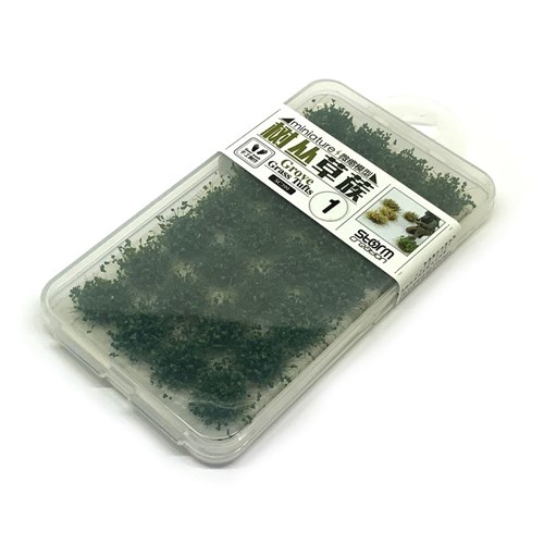 Scenic Flower Tufts Green - 28pcs 10 mm - photo 23598