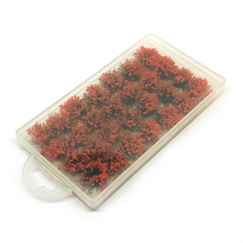 Scenic Flower Tufts Red - 28pcs 10 mm - photo 23637