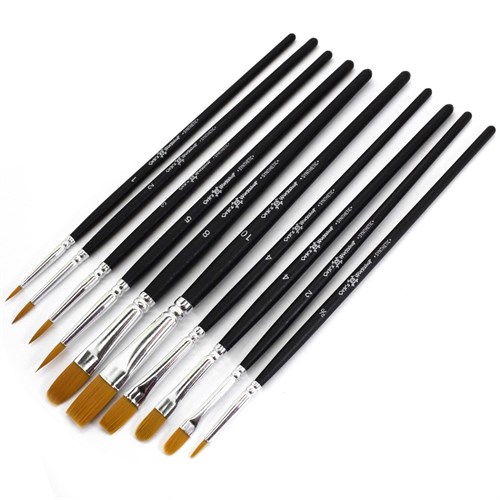 Brush Set for Models and Miniatures 10 pcs - photo 24465