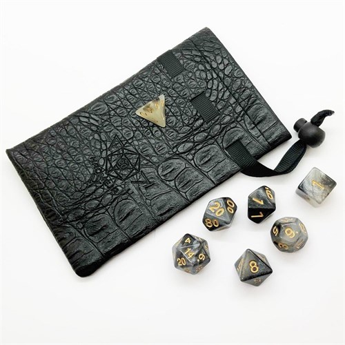 7-Piece RPG Dice Set — Pearlescent Smoky - photo 25507