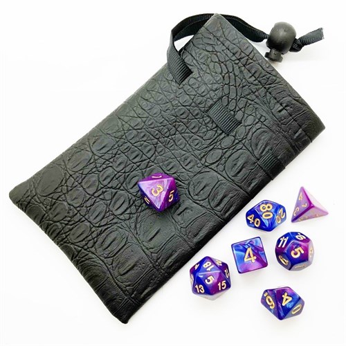 7-Piece RPG Dice Set — Blue-Purple - photo 25528