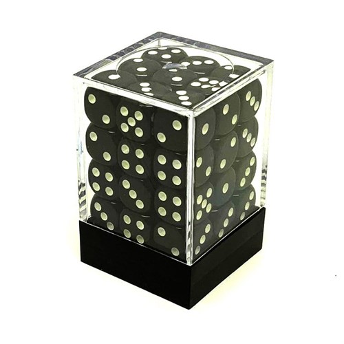 Dice Set 36 pcs. D6 Black 12 mm - photo 25579