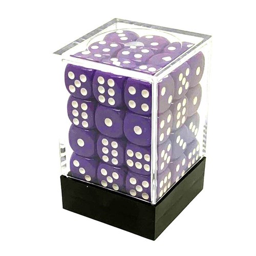 Dice Set 36 pcs. D6 Purple 12 mm - photo 25591