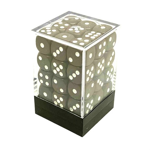 Dice Set 36 pcs. D6 Brown 12 mm - photo 25599
