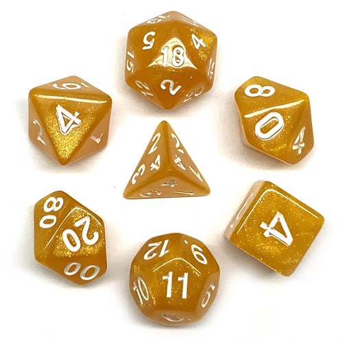 7-Piece RPG Dice Set — Honeycomb - photo 25803