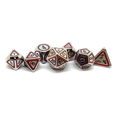 7-Piece Metal RPG Dice Set — Semaphore Metal - photo 25850