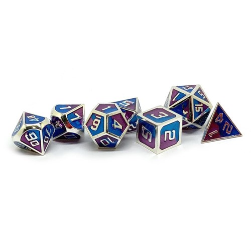 7-Piece Metal RPG Dice Set — Dawn Ray - photo 25911