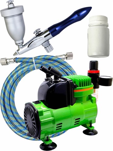 Mini Sandblaster with Compressor - photo 26429
