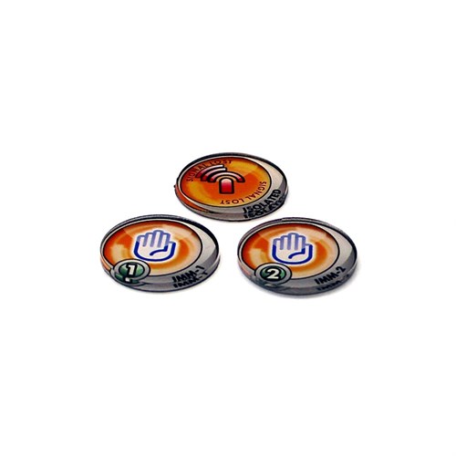 Tokens IMM-1/IMM-2/Isolated (3 pcs.) OW - photo 27654