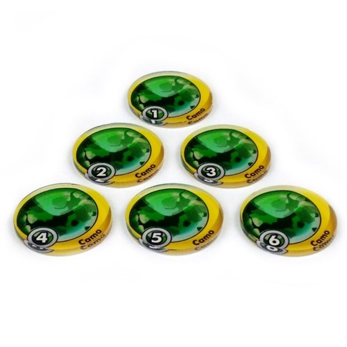 Token Camouflage 1-6 / Camo-1.2.3.4.5.6 (6 pcs.) OW - photo 27683