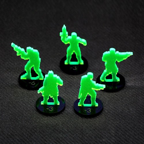 Set Camouflage Silhouettes S2 (5 pcs.) for Infinity OW - photo 27758