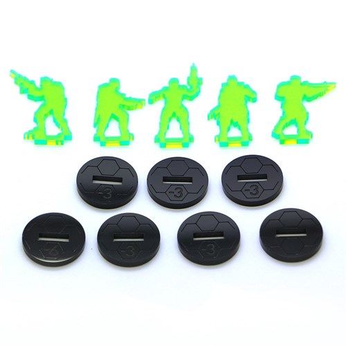 Set Camouflage Silhouettes S2 (5 pcs.) for Infinity OW - photo 27759
