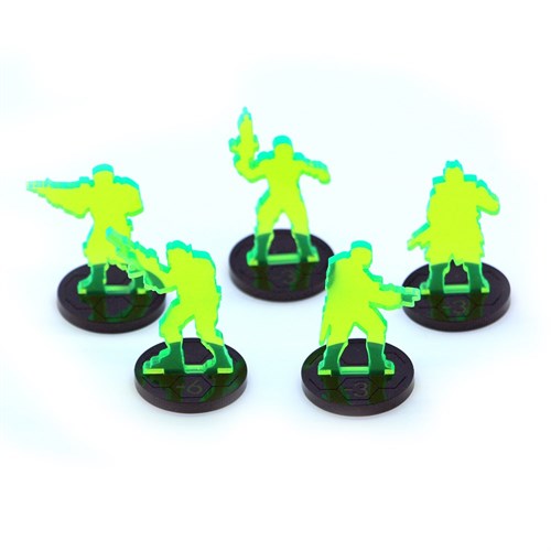 Set Camouflage Silhouettes S2 (5 pcs.) for Infinity OW - photo 27760