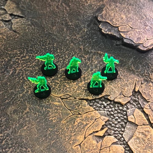 Set Camouflage Silhouettes S2 (5 pcs.) for Infinity OW - photo 27761