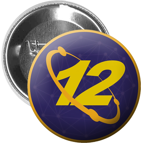 Pin Badge "O-12" - photo 27977