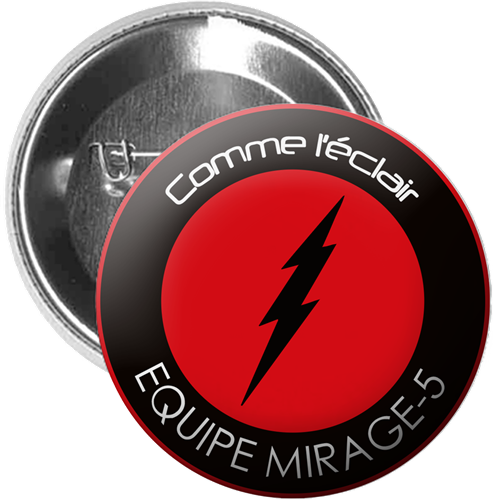 Pin Badge "Equipe Mirage-5" - photo 27978