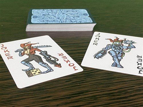 Gaming Playing Cards for Poker Plastic Collectible OW «Space Morons» - photo 28440