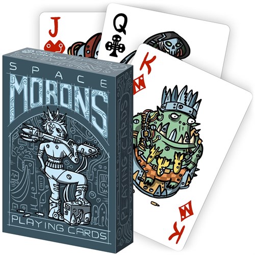 Gaming Playing Cards for Poker Plastic Collectible OW «Space Morons» - photo 28441