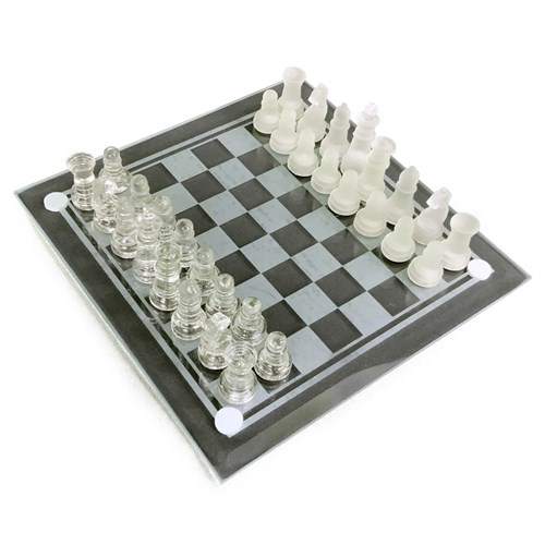Chess Set Compact 20×20 cm "Icy Opening" / Board Game - photo 28446