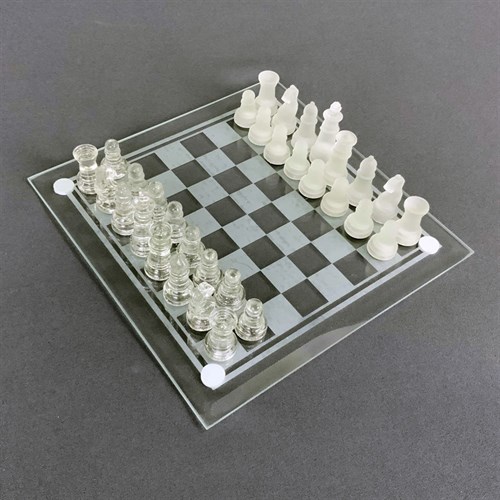 Chess Set Compact 20×20 cm "Icy Opening" / Board Game - photo 28447