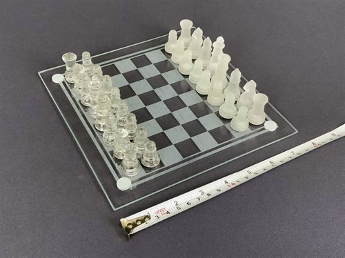 Chess Set Compact 20×20 cm "Icy Opening" / Board Game - photo 28449