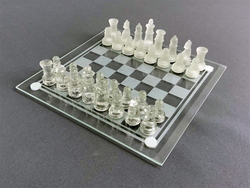 Chess Set Compact 20×20 cm "Icy Opening" / Board Game - photo 28450