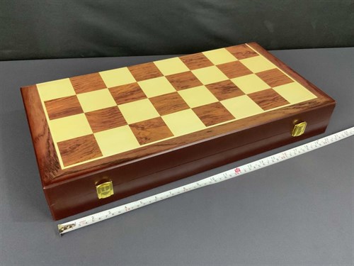 Chess Set Large 52×52 cm "Grandmaster Classic" with Weighted Pieces / Board Game - photo 28456