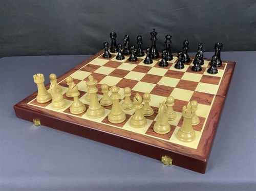 Chess Set Large 52×52 cm "Grandmaster" with Weighted Pieces / Board Game - photo 28460
