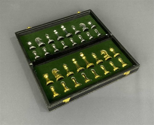 Gift Chess Set 29×29 cm "Gambit" with Weighted Pieces / Board Game - photo 28475