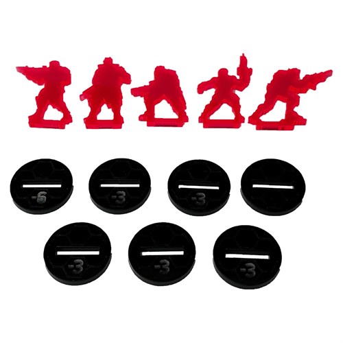Set Camouflage Silhouettes S2 (5 pcs.) for Infinity (Red) OW - photo 28698