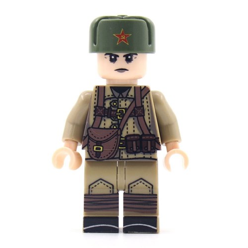 Construction Toy "Figures Toy Soldiers World War II" 7pcs. - photo 28779
