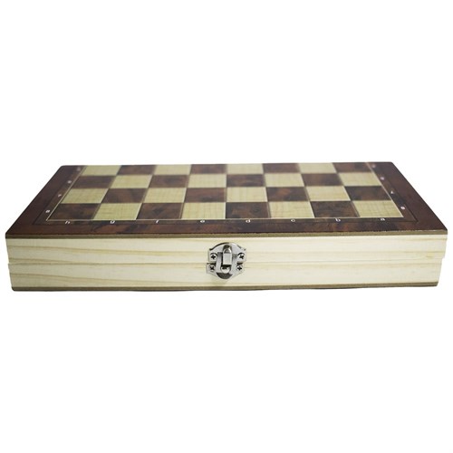 Set "Chess Set+Draughts+Backgammon" 24×24 cm / Board Game - photo 28824