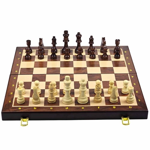 Gift Chess Set Classic Lacquered 39×39 cm - photo 28834