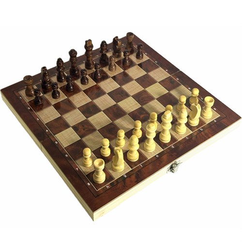 Set "Chess Set+Draughts+Backgammon" 29×29 cm / Board Game - photo 28847