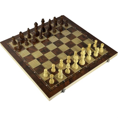 Set "Chess Set+Draughts+Backgammon" 44×44 cm / Board Game - photo 28872