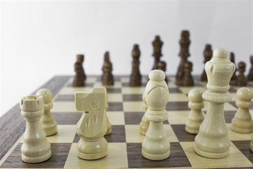 Gift Chess Set Classic Magnetic 39×39 cm / Board Game - photo 28884