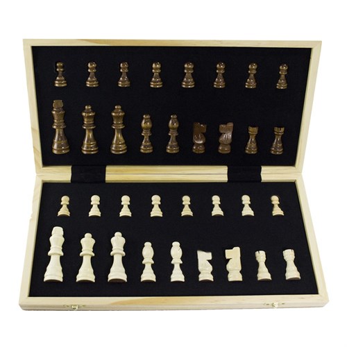 Gift Chess Set Classic Magnetic 39×39 cm / Board Game - photo 28886