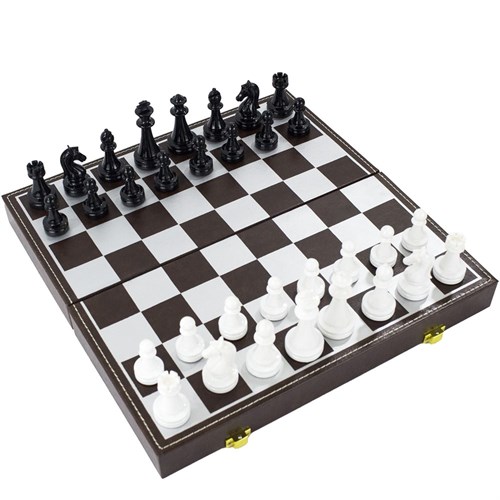 Gift Chess Set Classic Magnetic 30×30 cm / Board Game - photo 28887
