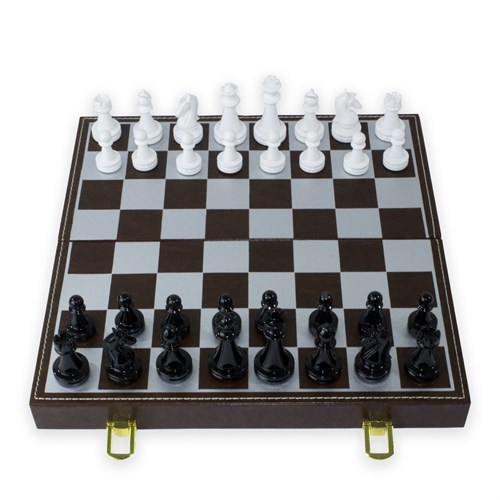 Gift Chess Set Classic Magnetic 30×30 cm / Board Game - photo 28888