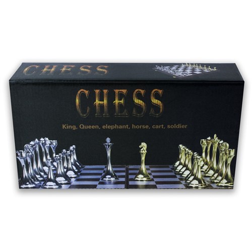 Gift Chess Set Classic Magnetic 30×30 cm / Board Game - photo 28893