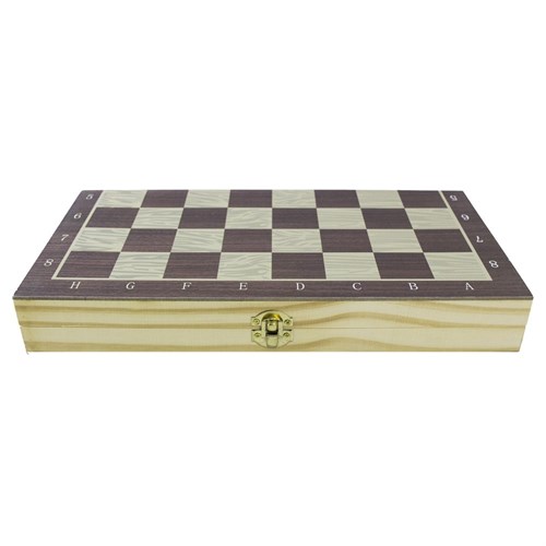 Gift Chess Set Magnetic Double Compact 34×34 cm / Board Game - photo 28919