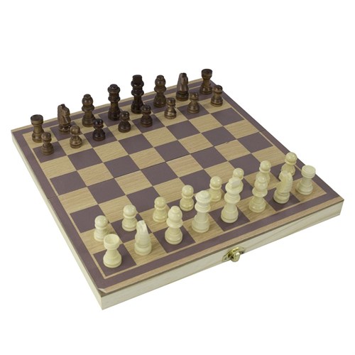Gift Chess Set Classic for Children 29×29 cm / Board Game - photo 28928