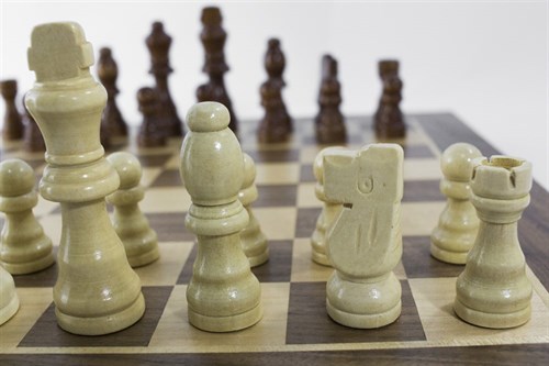 Gift Chess Set Classic Magnetic 34×34 cm / Board Game - photo 28934