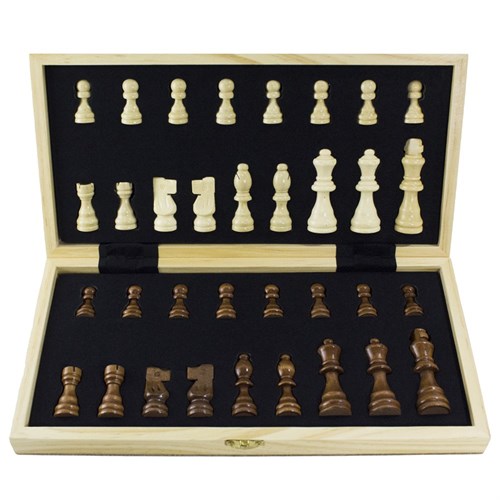 Gift Chess Set Classic Magnetic 34×34 cm / Board Game - photo 28936