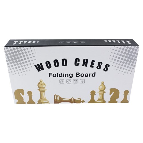 Gift Chess Set Classic Magnetic 34×34 cm / Board Game - photo 28938