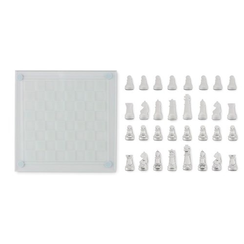 Gift Chess Set Glass 20×20 cm / Board Game - photo 28950
